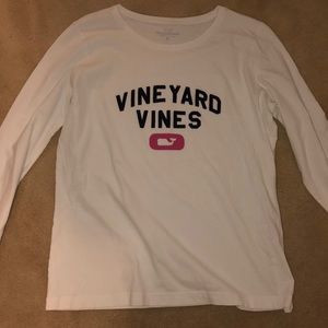 Vineyard vines white long sleeve